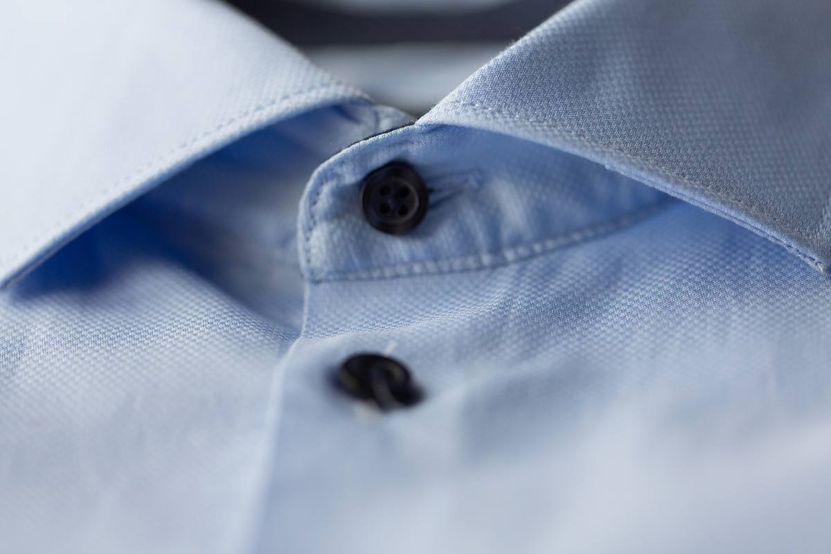 Shirt collar detail